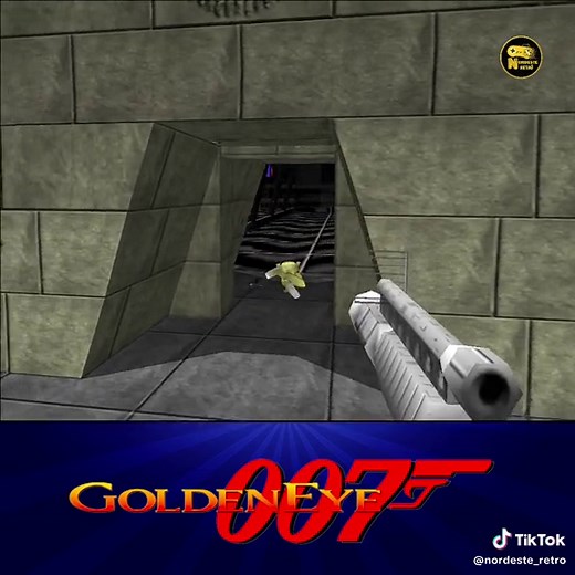 GoldenEye 007 _ N64 ##goldeneye007 #nintendo #rareware #tiktokgaming #gamesnotiktok #longervideos