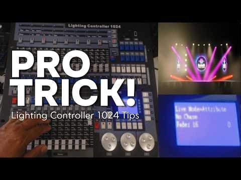 How to Edit Palette Button when changing venue | Lighting Controller 1024 (Part 20)
