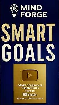 SMART Goals That Actually Work – My 1M Vision #mindforge #goals #goalsetting #smart