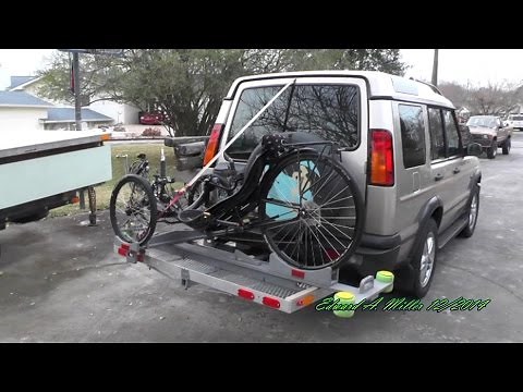 Recumbent Trike Transport Tray Rack (DIY) 2014-12-19 ActionBent, Catrike, ICE, TerraTrike