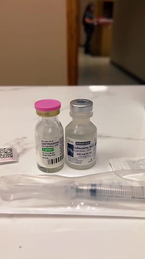 How to mix a rocephin injection #themoreyouknow #health #rocephin #medicalassistant