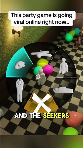 Meccha Chameleon is a new indie party hide and seek game.. #gaming #indiegame