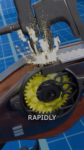 That’s how wheel lock pistol works..😳