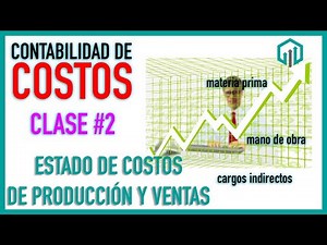 Contabilidad de COSTOS | Estado de Costos de Producción y Ventas | contabilidad Intermedia | CLASE 2