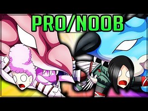 LOVERS DANCE - Pro and Noob VS Monster Hunter World Multiplayer! (Tempered Azure and Pink)