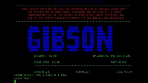 Gibson Mainframe Simulator and Education Environment - Quick Tour | Kev Milne