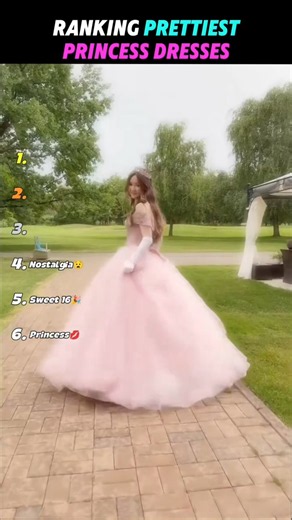 Ranking the PRETTIEST PRINCESS DRESSES!👑🔥