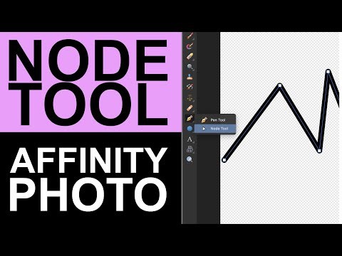 How To Use Node Tool In Affinity Photo Tutorial | Graphicxtras