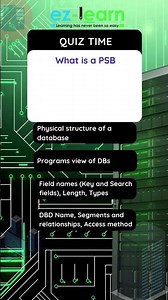 IMS PSB: Your Program's View of the Database! 🧠 #mainframe #mainframetraining #ezlearnglobal