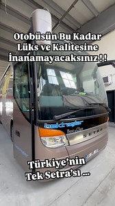 Böyle Lüks ve Kaliteli Otobüs Kimse Görmedi ! Türkiye’de Tek Özel Setra #setra #bus #otobüs #vip #kassbohrer #setrabus #daimler #ankara #bektaşlar #lüks #otomotiv #özel #kalite | Nostalji Otobüsler Akademisi - Retro Bus Academy
