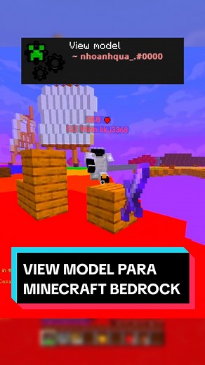 Textura View Model para Minecraft Bedrock