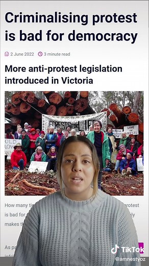 Freedom of assembly and of expression is a fundamental human right #humanrights #activism #auspol #victoria #nsw #tasmania #climateaction #protest #amnesty