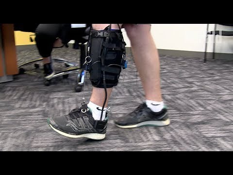 Massachusetts robotics company helps stroke victims walk again