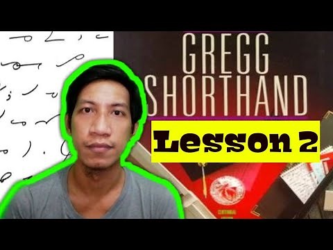 GREG SHORTHAND | LESSON 2