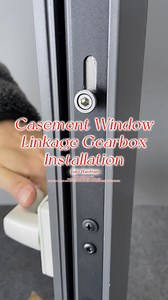 37K views · 225 reactions | Casement window linkage gearbox installation tutorial #inke #hardware #casementwindow #handle #gearbox | Inke | Facebook