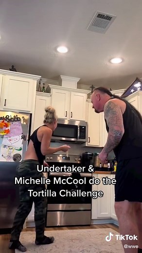 Ever think you’d see #Undertaker take the #TortillaChallenge with @Mic... | Undertaker