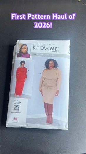 1st Pattern Haul of 2026!! #sewing #craft #shortsfeed #fashion