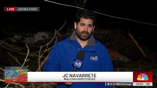 Multiple reported tornadoes bring widespread damage to parts of Chicago area, NW Indiana