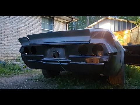70 Camaro Conversion - Tail Panel Fitment