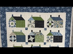Home Sweet Home 🏠 ~ FREE MODA PATTERN @gudegoods1487 @modafabrics