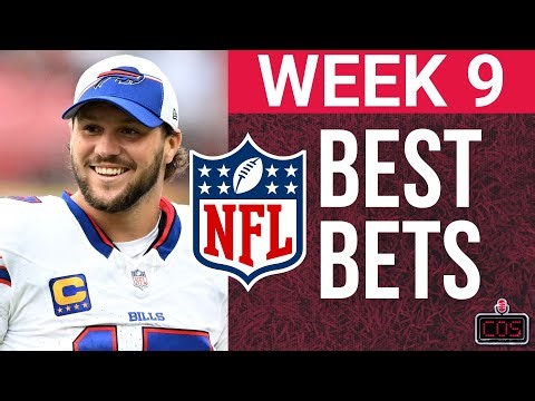 NFL Week 9 Best Bets, Picks and Predictions!