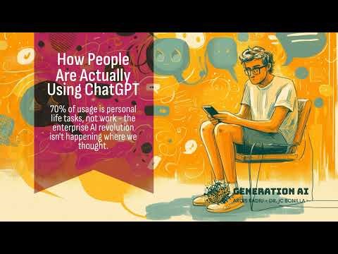 How People Are Actually Using ChatGPT