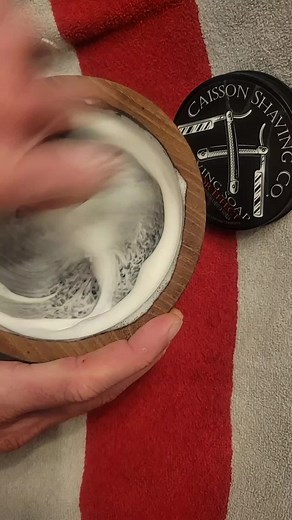 30 seconds of lather #theantiquatedgent #asmr #fyp #shavetiktok