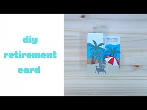 Craft a Unique DIY Retirement Card | Handmade Gift for Colleagues/Friends