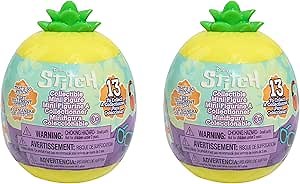 Disney Stitch that’s So Stitch Collectible Figures Series 2 (2-Pack), Mystery 2-inch Figurine, Blind Capsule, Kids Toys for Ages 3 Up by Just Play