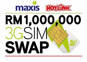 Maxis 'RM1 million 3G SIM Swap' lets you upgrade to a 4G SIM card and get a chance to win cash! | TechNave
