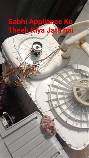Washing Machine Spin Moter Not Working And Timer Problem|#shorts