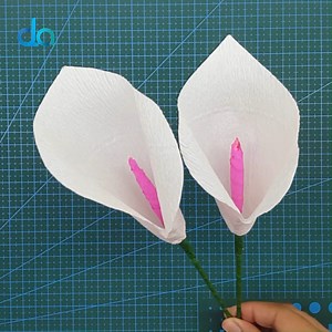 94K views · 4.6K reactions | Easy and Beautiful Flower Making Tutorial out of Crepe Paper Crafts. Crepe Paper Flowers | DIY Crafts & Art | Facebook
