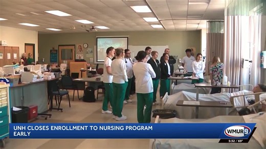 UNH closes enrollment to nursing program early after reaching capacity