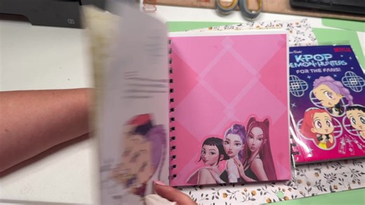 Those Journal Junkies are dropping another Little Golden Book Junk Journal - K-Pop Demon Hunters !! Fun of custom made fun pictures and lined paper. Included are stickers, a word search and crossword puzzle. Order your today! #thosejournaljunkies #junkjournals #littlegoldenbooks #blinddatewithabook #journaling @Orange Paws & Pages @Little Golden Books @The Manicure Mansion @Golden books Golden books @junkjournals