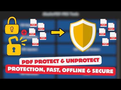 How to Password Protect & Unprotect PDF (Secure & Offline) - AlsaferPDF-Pro Protect & Unprotect