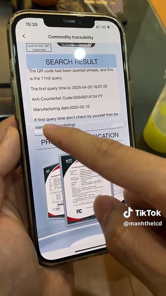 Cách kiểm tra màn hình GX iPhone chính hãng