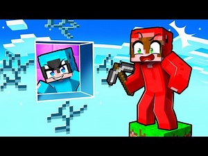 Atrapé a Mis Amigos en un BLOQUE FALSO en Minecraft!