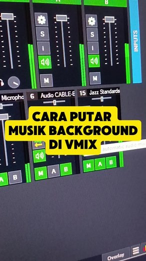 Cara Mematikan Musik Background dengan VMix yang Baik