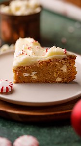 Peppermint desserts don’t need to be cookies. These White Chocolate Peppermint Blondies are soft, rich, and topped with frosting — festive without being overdone.  Recipe in my link in bio or at sweetfixbaker.com | Sweet Fix | Facebook