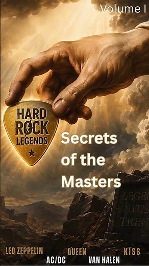 Hard Rock Legends: Secrets of the Masters volume I #hardrock