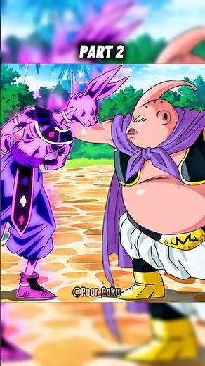 Lord Beerus vs Majin Buu | Battle of Gods Part 2 Epic Scene #dragonballsuper #dragoball #goku #dbz