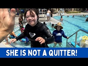 Adaptive Swim Lesson For Our Disabled Daughter