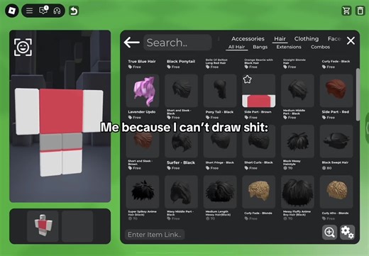 Drawing Struggles in Roblox Customization