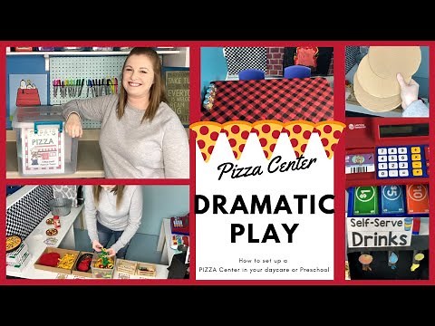Pizza Center Dramatic play Video