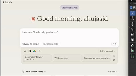 🚨 ULTIMA HORA: Alguien acaba de conectar Claude directamente a Blender.Ahora puedes construir modelos 3D complejos y geometrías avanzadas escribiendo solo un prompt de texto.Sin código. Sin experiencia en 3D.