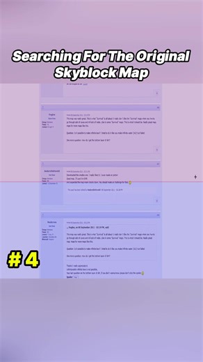 Searching For The Original Skyblock Map #Minecraft #minecraftbuilding #minecraftparkour #minecrafttutorial #minecraftsurvival