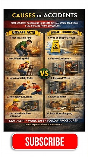 Difference between unsafe act and unsafe condition #hse #safety #hseprofessional #washington