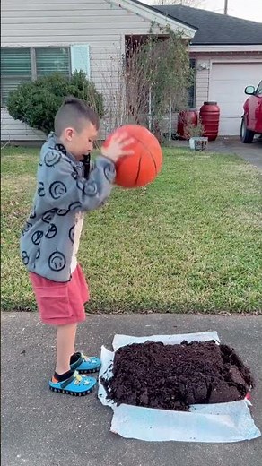 Levi’s 3rd Grade Science Project Part 1: Creating Craters on Soil