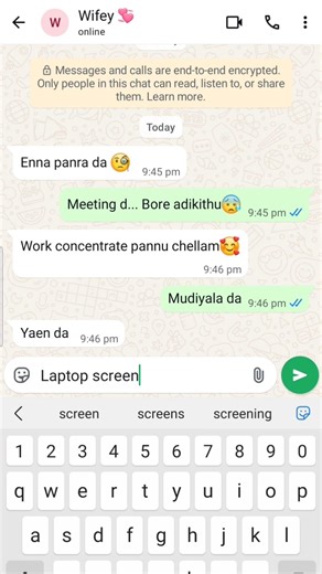 “Late Night Love Chat ❤️ | Cute WhatsApp Romantic Conversation 😍 #Shorts”
