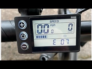 E07 error ebike | Part 2 | How to Replace Motor on an eBike | Step-by-Step Guide